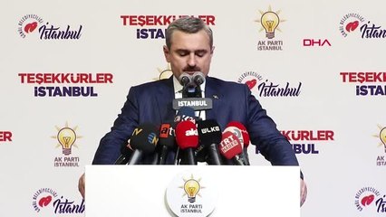 İstanbul AK Parti İl Başkanı Şenocak Açıklama Yaptı 1