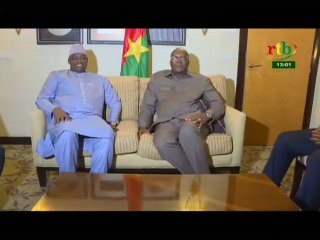 RTB/Audiences du président du Burkina Faso à Dakar avec plusieurs personnalités