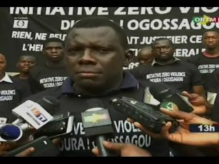 ORTM/Point de presse du Mouvement  initiative Zéro Violence à Dioura