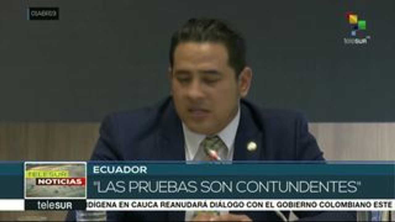Comisión de la AN de Ecuador inicia análisis del INA Papers