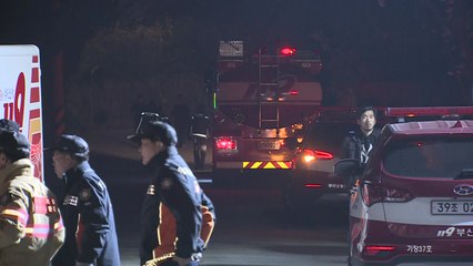 부산 운봉산에서 불...바람 탓에 진화 어려워 / YTN