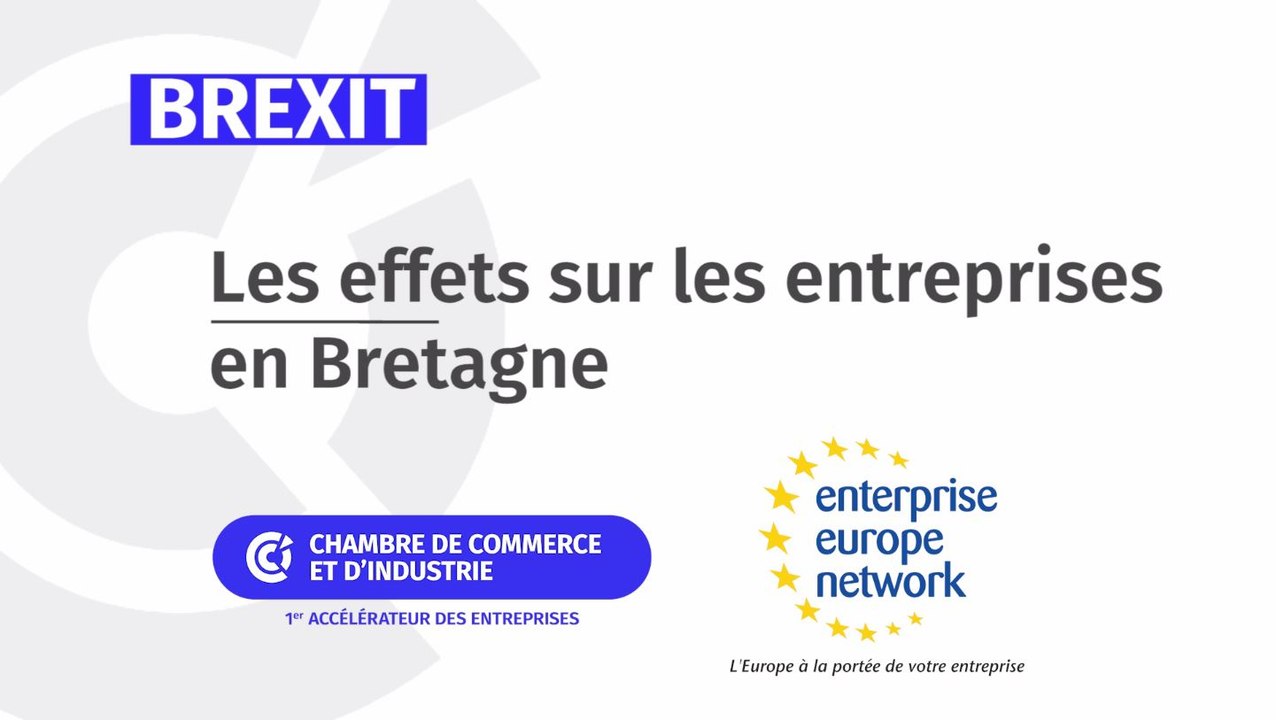 Brexit : le réseau EEN accompagne les entreprises en Bretagne