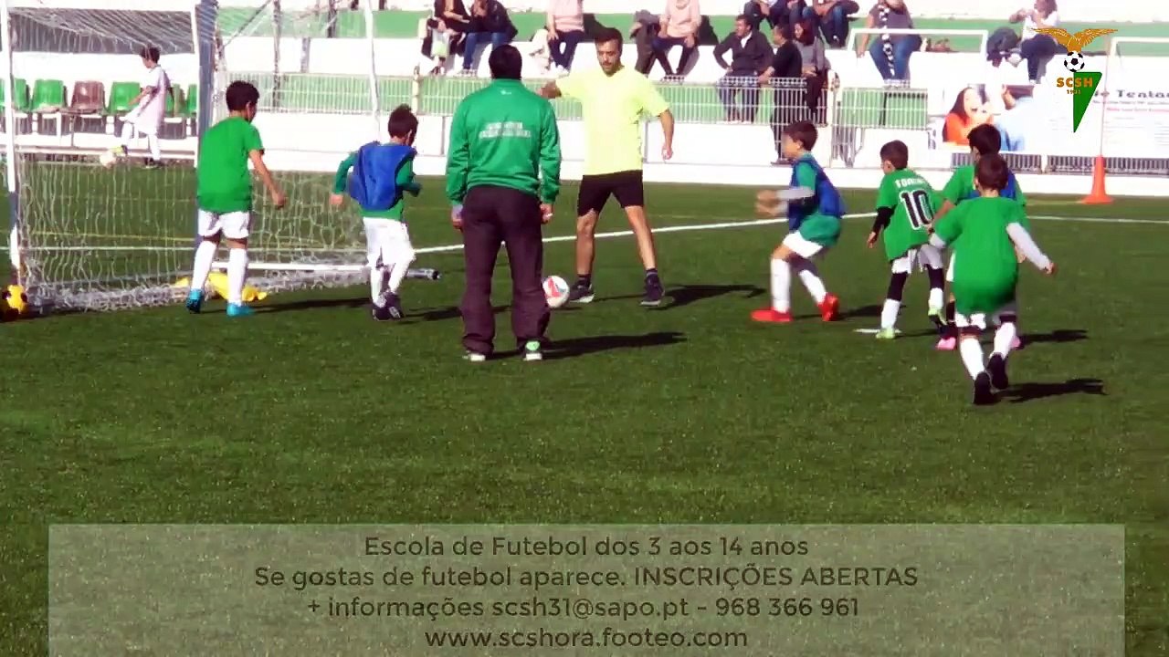 Escola de futebol SPORT CLUBE Senhora da Hora - INSCRIÇÕES ABERTAS