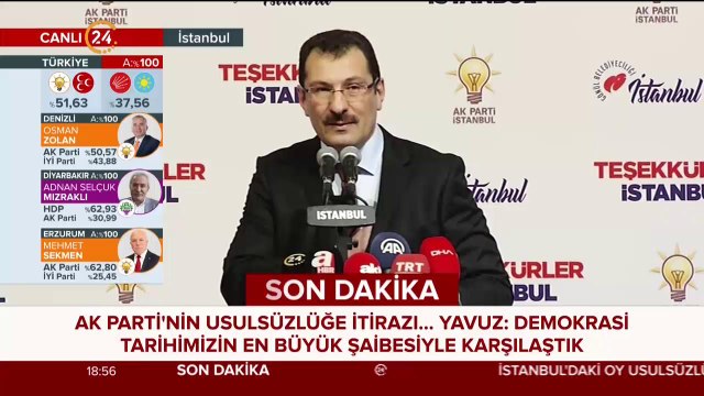 Ali İhsan Yavuz açıklama yapıyor