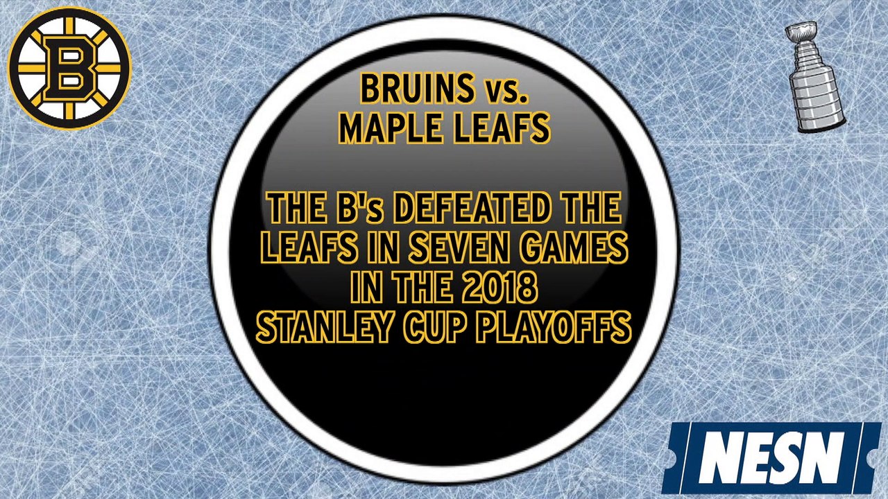 Bruins vs. Maple Leafs: Five Facts For Stanley Cup Playoffs 1st Round Matchup
