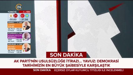 AK Parti'nin usulsüzlüğe itirazı