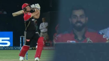 IPL 2019 RCB vs RR: Virat Kohli’s priceless reaction to Marcus Stoinis's big six| वनइंडिया हिंदी