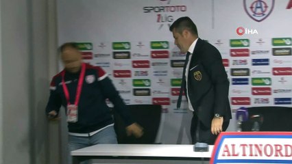 Altınordu-Osmanlıspor maçının ardından