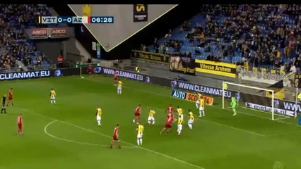 Vlaar Goal - Vitesse vs Az Alkmaar  0-1  02.04.2019 (HD)