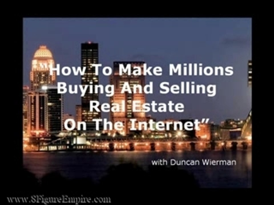 Make Money with Real Estate Investing! (Part 1)