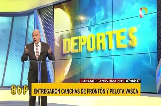 Panamericanos 2019: entregan canchas de frontón y pelota vasca en complejo deportivo de VMT