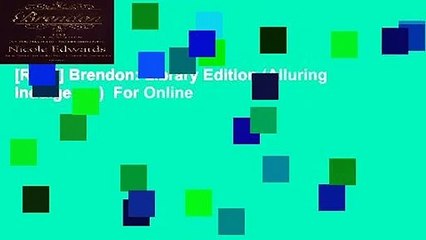 [Read] Brendon: Library Edition (Alluring Indulgence)  For Online
