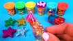 Making 3 Glitter Ice Cream out of Play Doh Ball Learn Colors Zuru 5 Surprise Toys