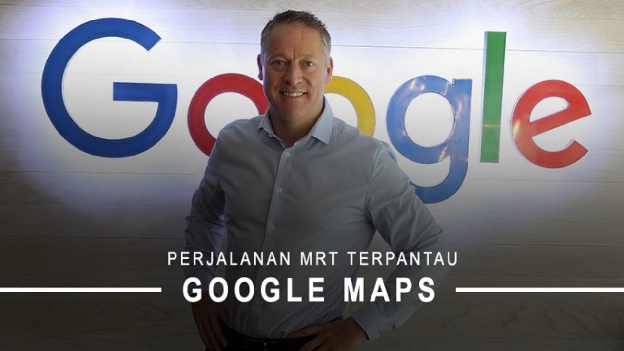 Perjalanan MRT Terpantau Google Maps
