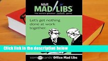Full version  Someecards Office Mad Libs  For Kindle