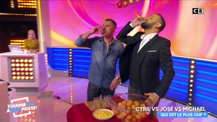 Concours de shots entre Cyril Hanouna, José Garcia et Michaël Youn !
