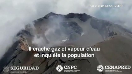 Mexique: un rituel pour tenter de calmer le volcan Popocatepetl