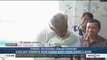 Ganjar Beri Nama Bayi di Rembang M Joko Ma'ruf