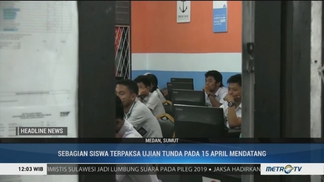 Kendala Pelaksanaan UNBK Hari Pertama di Sejumlah Daerah