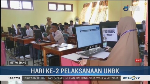 UNBK SMA/MA Hari Kedua di Makassar dan Banda Aceh Lancar