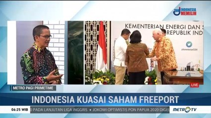 Indonesia Kuasai Saham Freeport