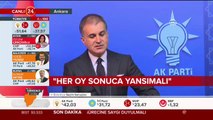 AK Parti Sözcüsü Ömer Çelik açıklama yapıyor