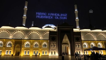 Cumhurbaşkanı Erdoğan Büyük Çamlıca Camisi'nde - İSTANBUL