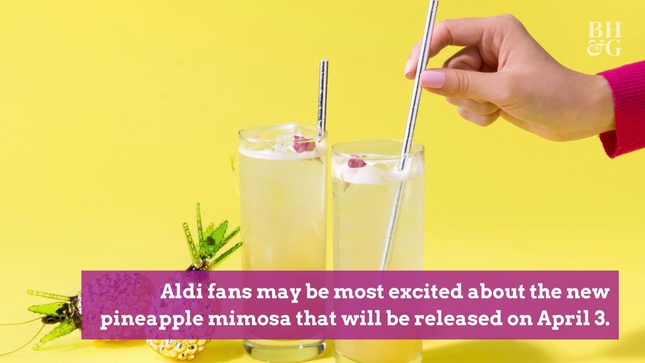Aldi Is Bringing Back Their $9 Bottled Mimosas, Including a New Pineapple Flavor
