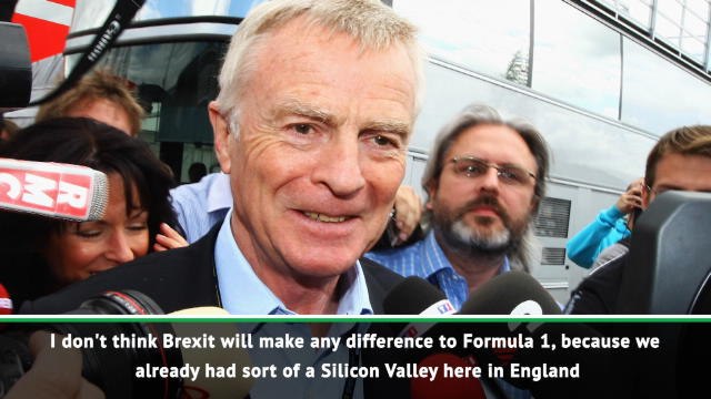 British F1 will survive Brexit - Mosley