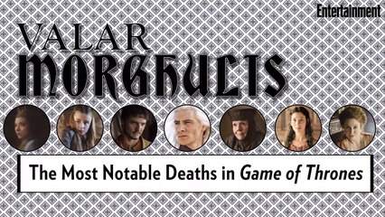 The Most Notable Deaths in 'Game of Thrones'