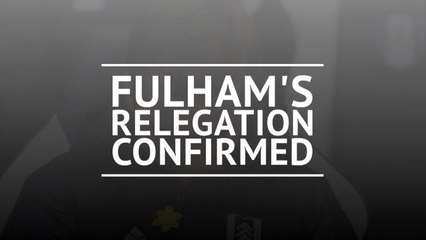 Fulham relegated from the Premier League