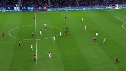 Olympique Lyonnais 2-[3] Stade Rennais -  Bensebaini winner