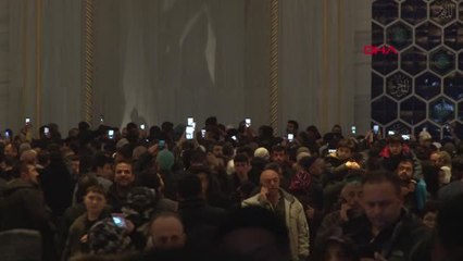 Cumhurbaşkanı Erdoğan Çamlıca Camii'nden Ayrıldı