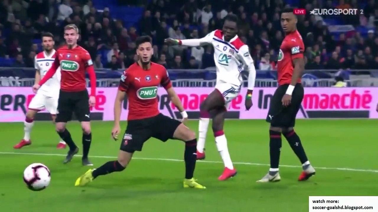 Lyon vs Rennes (All Goals)
