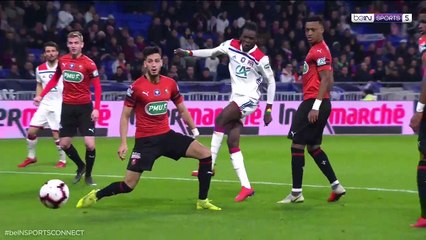 All Goals & highlights - Lyon 2-3 Rennes - 02.04.2019 ᴴᴰ