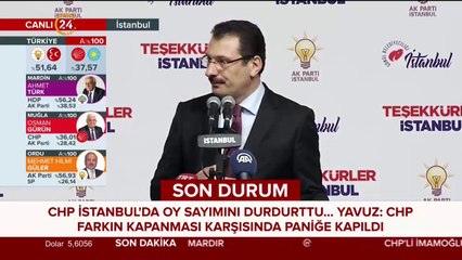 AK Parti Genel Başkan Yardımcısı Yavuz açıklama yapıyor