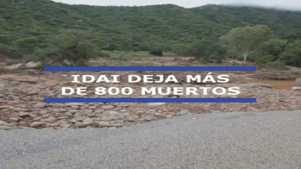 El ciclón Idai deja más de 800 muertos