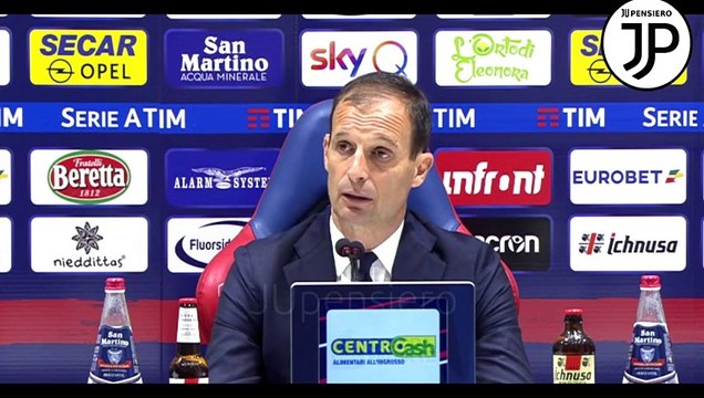 Conferenza stampa ALLEGRI post CAGLIARI-JUVENTUS 0-2 + Intervista: Spinazzola probabile sia già pronto per il Milan, sui fischi i buu e l'esultanza di KEAN... e su Dybala, Mandzukic, CRISTIANO RONALDO... | 02.04.2019