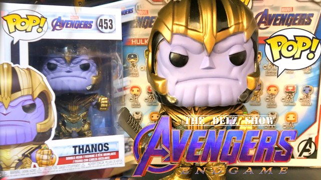 THANOS ENDGAME MARVEL THE AVENGERS MOVIE FUNKO POP DETAILED LOOK REVIEW #TheAvengersEndGame #Endgame