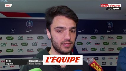 Clément Grenier « Mérité sur l'ensemble du match » - Foot - Coupe
