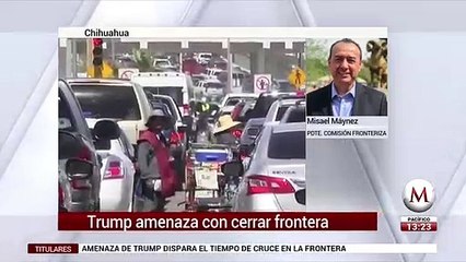 Trump amenaza con cerrar frontera