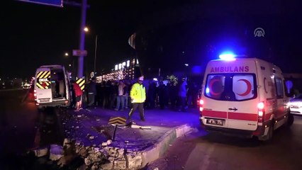 Bursa'da servis aracı kaza yaptı:14 yaralı