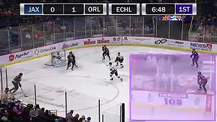 ECHL Jacksonville Icemen 0 at Orlando Solar Bears 2