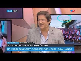 Saludo Nazi en una escuela de Córdoba