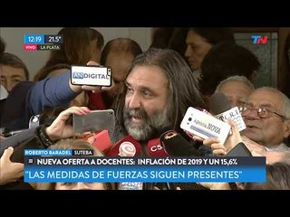 Vidal mejoró la oferta a los  docentes