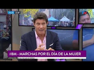 #8M: "Las cifras de femicidio son altísimas"