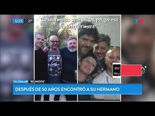 Su papá no lo reconoció, pero después de 50 años encontró a su hermano