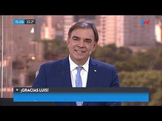 Después de 35 años, Luis Otero se despide de eltrece y TN