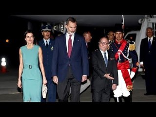 Escándalo en la llegada de los Reyes de España