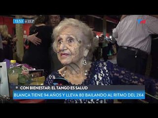 Con bienestar: el tango es salud